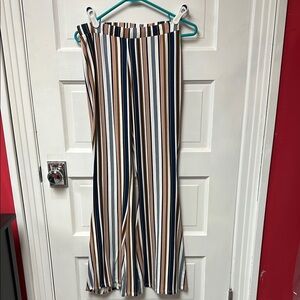 Altar'd State Multicolor Striped Wide Leg Pants